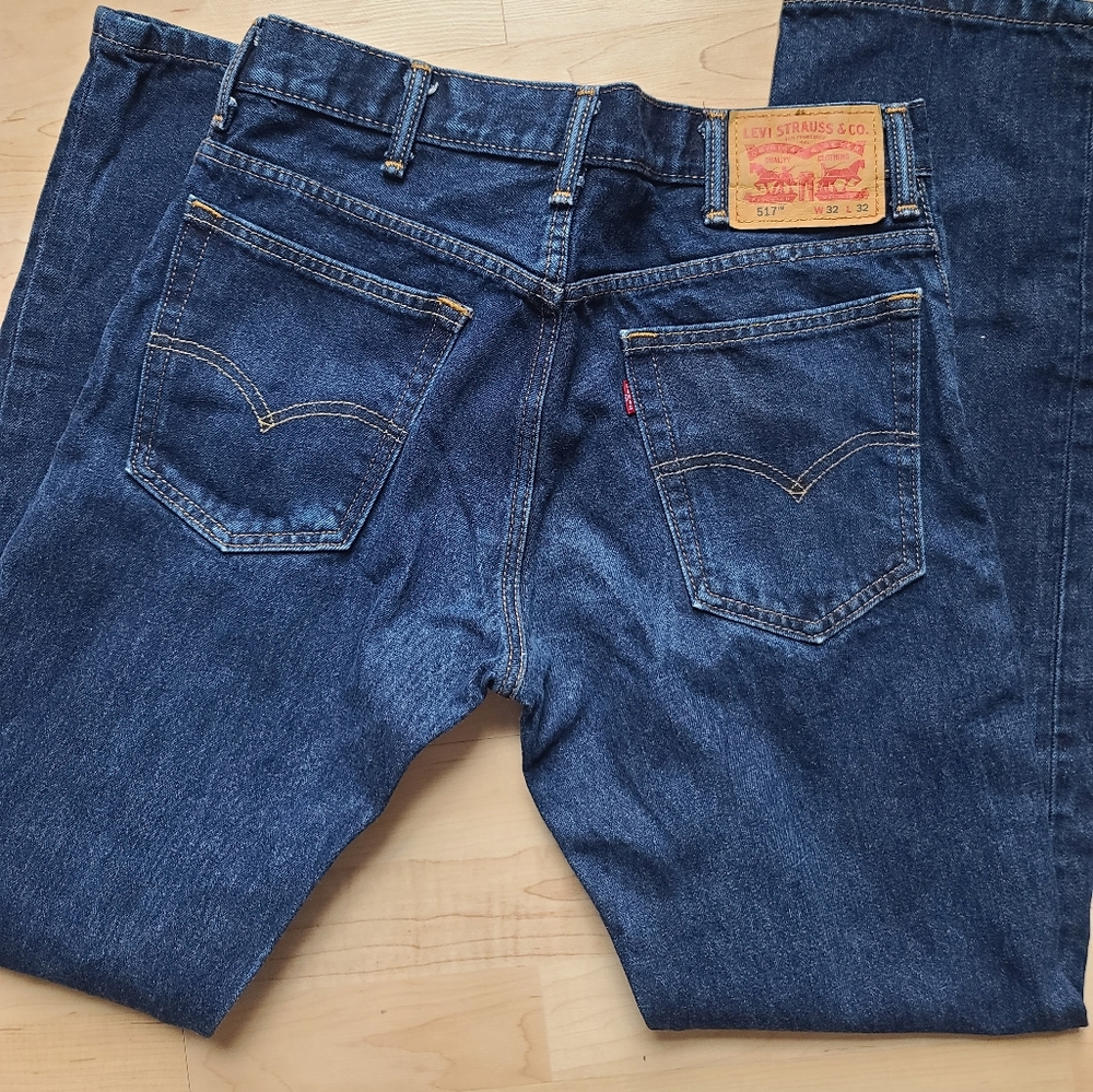 Levis 517 Blue Jeans 32/32